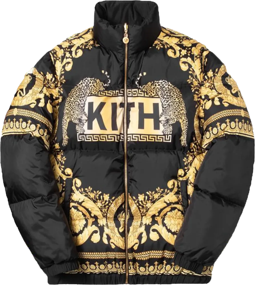 Kith x Versace Reversible Down Jacket Black (EU 48)